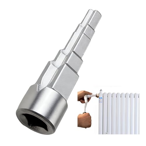 GEU Cle Etagée Universelle 1/2 Pouce a 5 Niveaux avec Douille Carrée, Cliquet Radiateur...