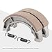 GOOFIT Brake Shoe Drum Replacement for Roketa Sunl Jonway Taotao 50cc 110cc 125cc 150cc 250cc ATV Scooter