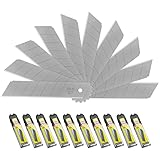 50-Pack 25MM Utility Knife Blades, Snap off Knife Blades for Retractable Box Cutters and Knife , SK5