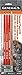 Produktbild Normaler Bleistift (321742), 557BP Holzkohle-Bleistift-Set mit Radiergummi, 0,3 cm Höhe, 7 cm Breite, 24,8 cm Länge (5 Stück)