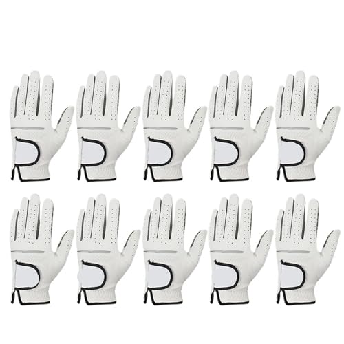 �j���p�V�[�v�X�L���S���t�O���[�u5�y�A����~�ߒʋC�����E������Z�b�g(10Pcs Left Hand,XXL 27)
