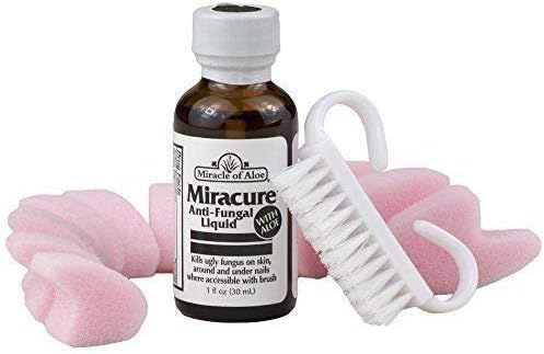 Miracle of Aloe, Miracure Anti-Fungal Treatment 1 oz with 10 Toe Separators