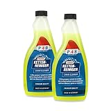 P4B | 2x Fahrrad Kettenreiniger - je 500 ml Nachfüllflasche | Chain Cleaner | Kettenreiniger Fahrradkette | Ideale Kettenpflege