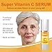 Super Vitamin C Serum for Women Over 50 - Advanced Anti-Aging Formula - Peptides, Niacinamide, Collagen, Hyaluronic Acid - Face Lift Serum for Mature Skin Wrinkles