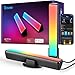 Govee Smart LED Light Bars, Work with Alexa and Google Assistant, RGBICWW WiFi TV Backlights with Scene and Music Modes for Gaming, PC, Living Room Decoration, Black