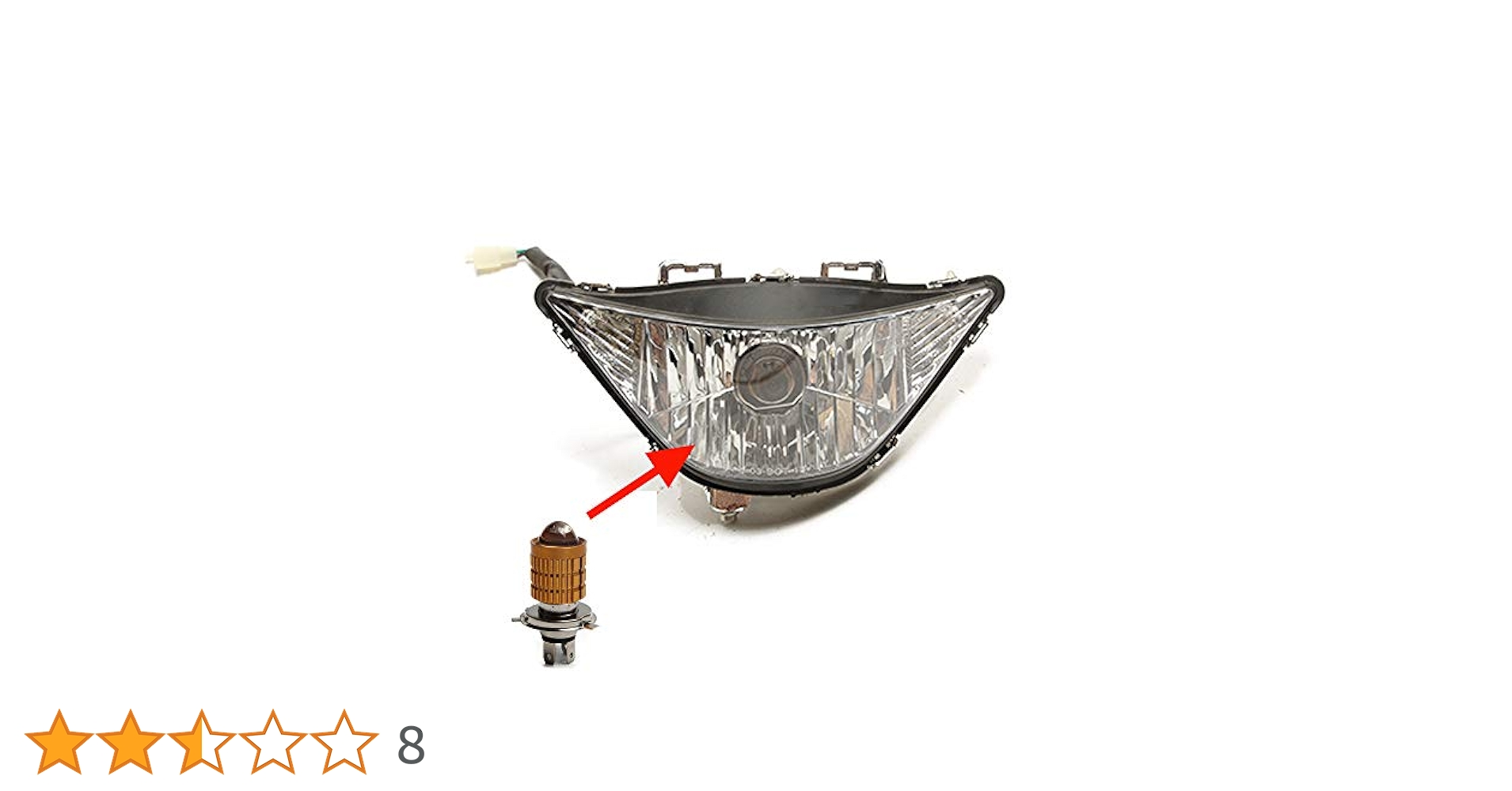 Amazon | アドレスV125 ポジション付 ヘッドライトユニット