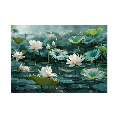 Toile non tissee art de paysage abstrait 50x70cm pour une decoration raffinee