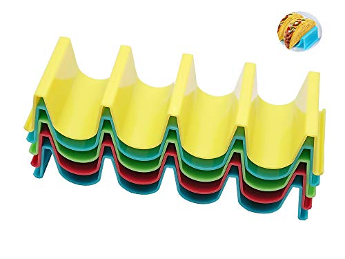 Goiio Taco Holder Stand Set of 5, Dishwasher Safe - Thumbnail 5