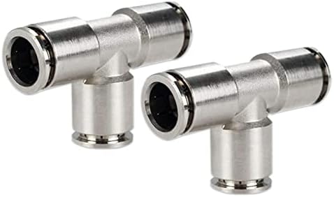 TOP-VIGOR 5Pcs 8mm To 6mm Push Fit Pneumatic Reducer Fittings