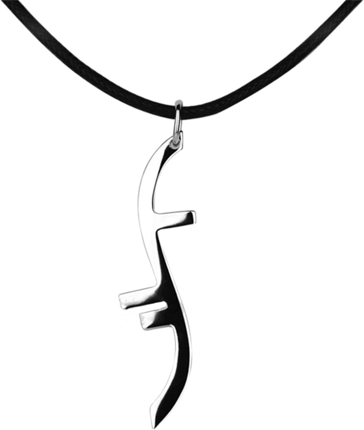 KashasinS925 Sliver Heroes Necklace Helix Symbol Necklace Pendants for Men Women School Student Classmate Friends Gift