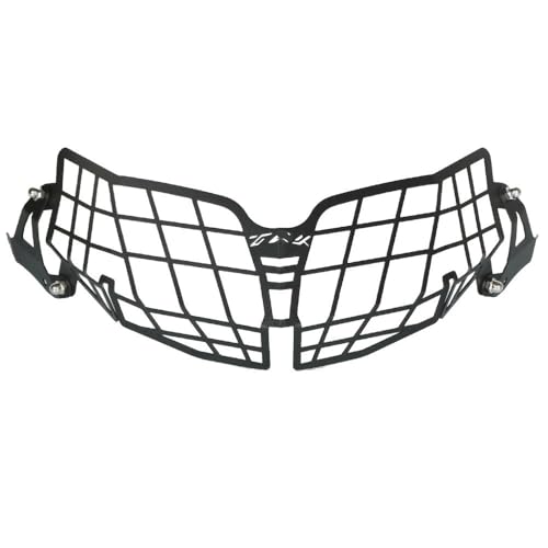 Grille de protection phare moto pour éviter les bris d'optique sur TRK502X 2018-2023 avec cache