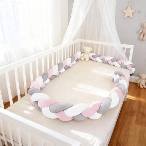 HJZPWB Decor Knot Pillow, Handmade Soft Knot Pillow, Braided Knotted Cushion, Cotton Bed Set All Round Braided Protector for Room Bed,A09,200cm