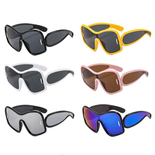 Lunettes de soleil rétro grand format pour stopper la fatigue oculaire