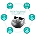 MARNUR Foot Massager Machine Shiatsu Foot Massage Electric Kneading with Heat Rolling and Air Compression for Home Office （Heat/Air Compression/Shiatsu Use Separately ）