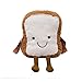 Generic Sac à bandoulière en Peluche de Pain Mignon Portefeuille de Pain d'étudiant en Peluche pour la Tenue de pièce de Monnaie cosmétique de téléphone Portable Grande capacité Douce