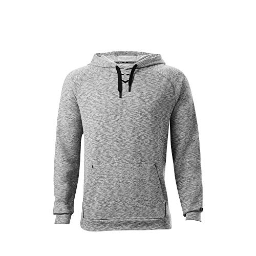 EvoShield Kick Back Hoodie, Heather Grey - Medium