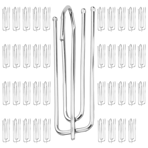 Yudobliss Metal Curtain Hooks – 40 Pieces Yudobliss Metal Curtain Hooks – 40 Pieces