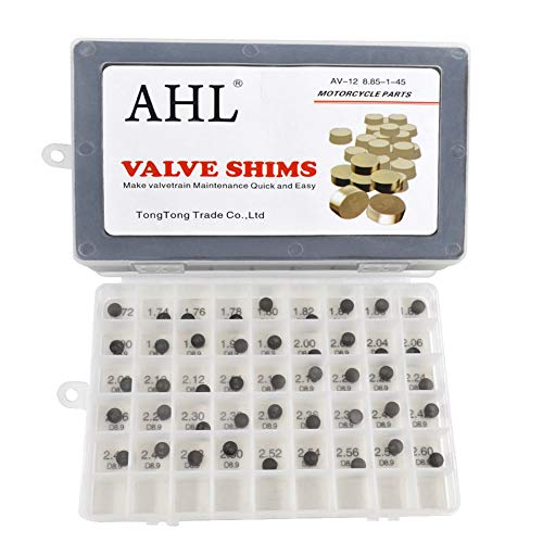 AHL 9.48mm O.D. Adjustable Valve Shim Kit for 3 shims of each size from 1.20 to 1.95 Polaris Predator 500 2003-2007 (48pcs)