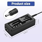 XHJTWOPY 24V 2A AC Adapter Power Supply for Dymo LabelWriter 330/400/400 Turbo/450/450 Turbo, AC DC Adapter Replacement for Dymo Labelwriter 450 1752266 1752267