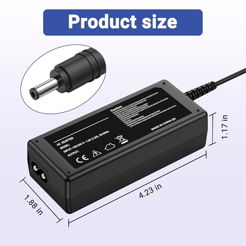 XHJTWOPY 24V 2A AC Adapter Power Supply for Dymo LabelWriter 330/400/400 Turbo/450/450 Turbo, AC DC Adapter Replacement for Dymo Labelwriter 450 1752266 1752267