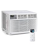 GAOMON 8,000 BTU Window Air Conditioner - Smart Air Conditioner Window Unit, with Dehumidifier, Cools 450 Sq.Ft, 11.4 CEER Energy Efficient, Quiet Operation