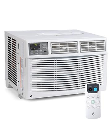 GAOMON 8,000 BTU Window Air Conditioner - Smart Air Conditioner Window Unit, with Dehumidifier, Cools 450 Sq.Ft, 11.4 CEER Energy Efficient, Quiet Operation