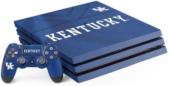 Skinit Decal Gaming Skin Compatible with PS4 Pro Bundle - Officially Licensed University of Kentucky UK Wildcats Design