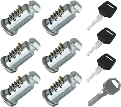 6 Pack Lock Cores Compatible with Thule One-Key System Lock Cylin...