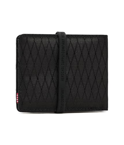 Image of Herschel Supply Co. Roy Wallet, Black Diamond /Black