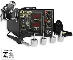 Estação De Solda e Retrabalho AFR Digital Dupla 950B 220v