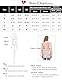 Kate Kasin Damen Bluse im Casual-Stil Tunika mit Reverskragen und Laternenärme ln Rosa XL