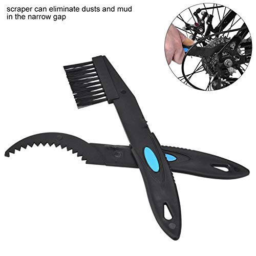 Vbestlife 2Pcs Cleaning Brushes Multi-Purpose Washing Brushes for Chain Crank Sprocket Cleaning Tools Set Spare Parts Supplies