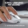 Logitech MX Anywhere 3S Mouse Inalámbrico Compacto de Desplazamiento Rápido - Grafito | Desplazamiento MagSpeed, 8K DPI en cualquier superficie, clics silenciosos, botones programables, Windows/Mac/Chrome/Linux, USB-C, Bluetooth 8