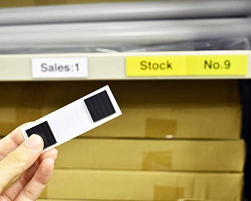 MagX Magnetic Squares with Adhesive 2cm × 2cm (100 pcs), Ultra Thick 60 mil,Magnetic sheet, Magnet Squares with Self Adhesive, Peel and Stick, Anisotropic Strong Magnets, Stationery, Office Supply