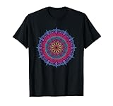 Boho Yoga Art Spiritual Meditation Sacred Geometry Mandala T-Shirt