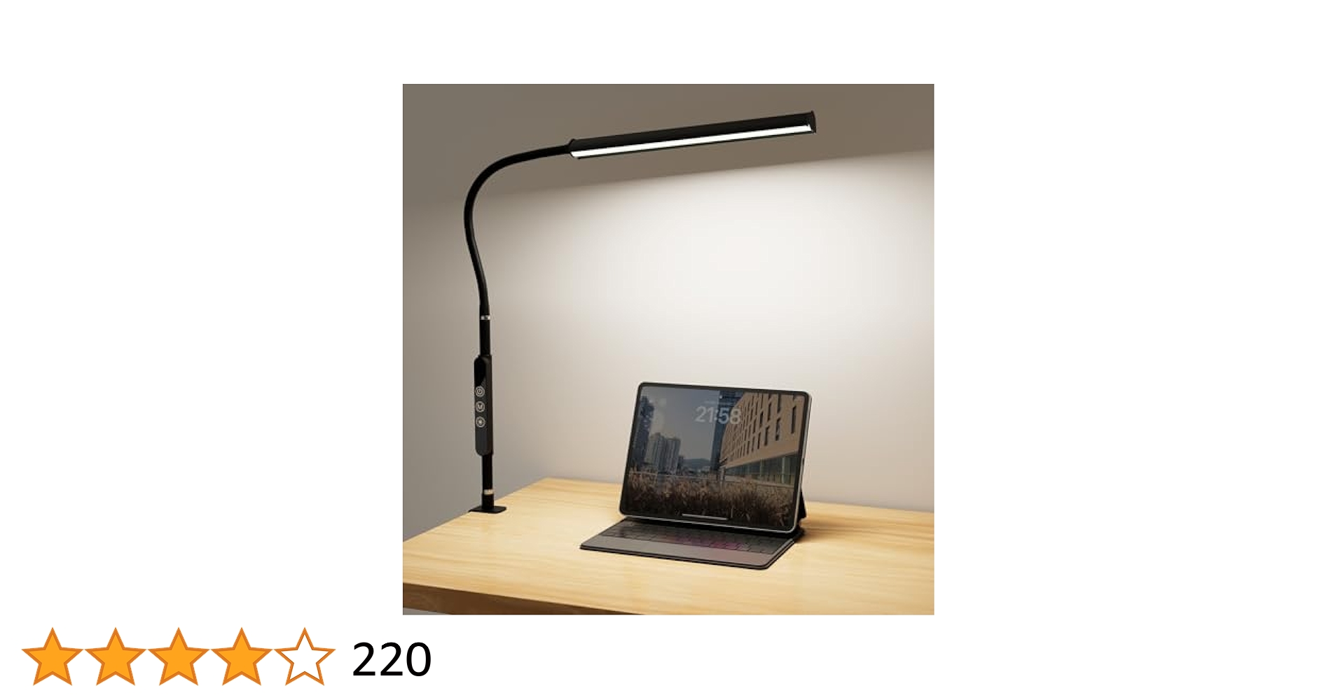 Amazon.co.jp: Jplednas デスクライト LED 「クランプ式・4色