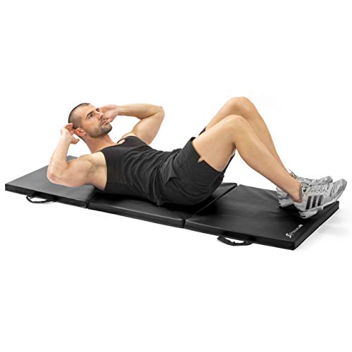ProSource-Tri-Fold-Folding-Thick-Exercise-Mat-6x2-with-Carrying-Handles-for-MMA-Gymnastics-Stretching-Core-Workouts