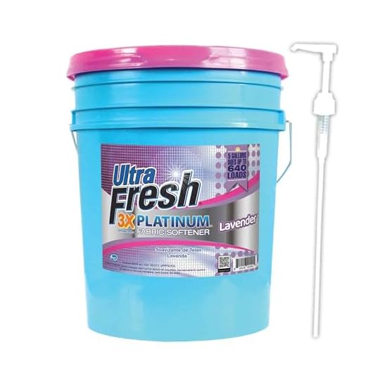 Ultra Fresh Lavender Fabric Softener 5 Gallons