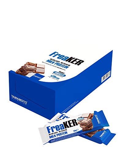 Yamamoto Nutrition Freaker Millefoglie Gebäck Mit Dunklem Schokoladenüberzug 20 Riegel, 1000 g Cover