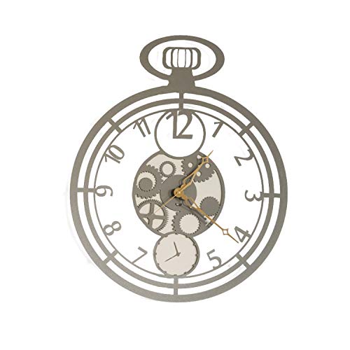 ARTES Y MÉTIERS RELOJ DE PARED MODELO CIPOLLONE HIERRO COLOR MARRÓN Cover