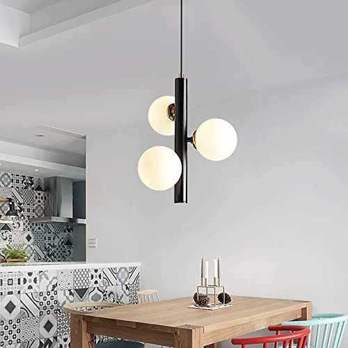 Lámpara de techo decorativa de madera para la isla de la cocina 4