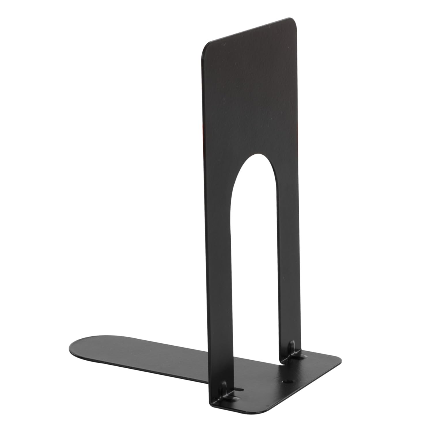 Idena 11110 Metal Bookends in Black, 12 Book Stands in Size 13 x 10 x 7 cm, Book Holder for Bookshelves - Image 3