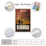 Zoom IMG-1 django unchained western vintage movie