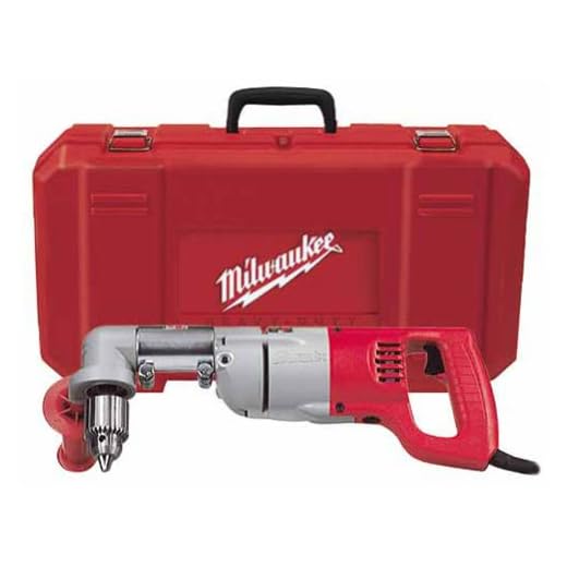Right Angle Drill, 1/2 In, 400/900 RPM