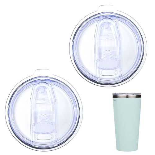 2Pack 16oz Replacement Lid Set for Corkcicle Tumbler,Double Sealing Spill Proof Replacement Top Compatible with 16oz Corkcicle Travel Coffee Mug,16oz Drink Cup Lids Fit for Corkcicle Water Bottle