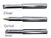 MTG21 Soldering Tip Replace Weller SPG80 SP80N WLC200 SP80NUS SPG80L SPG80LUS Solder Station Iron Tips Bit (Conical Bevel Chisel) (Brand