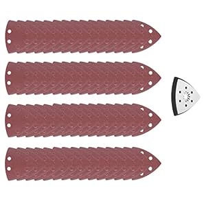 Aqxreight 61pcs Dreieck Schleifkissen Set