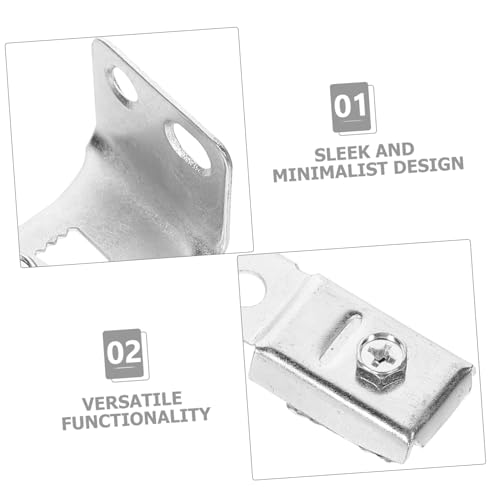 Angoily kit de herrajes para puerta corrediza, diseño moderno para fácil instalación miniatura 6