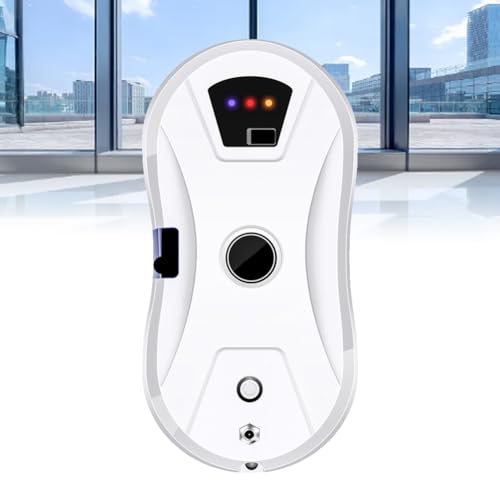 Robot lave-vitres intelligent, lave-vitres automatique avec détection d'obstacles par IA, télécommande pour une utilisation domestique, aspiration de 5600...