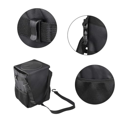 Vertedero para coches con forro impermeable y bolsillos malla 7
